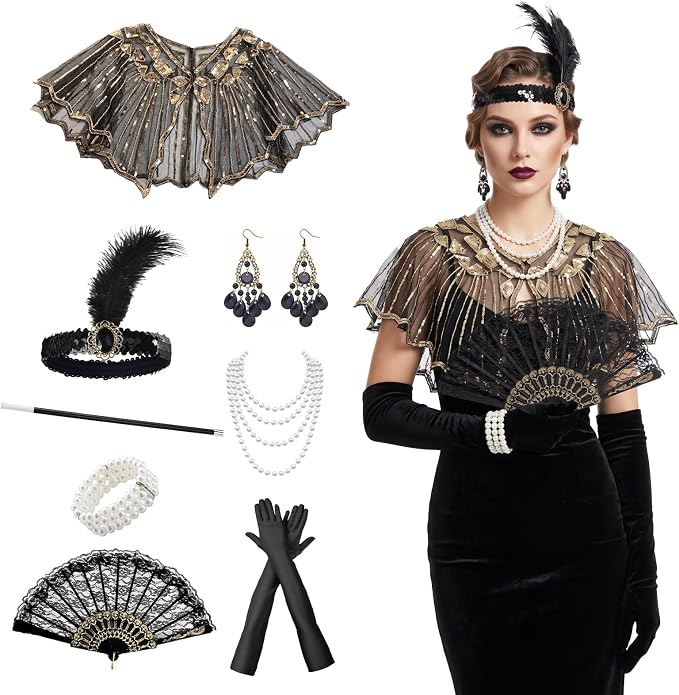 1920s Fancy Dress Accessories for Women