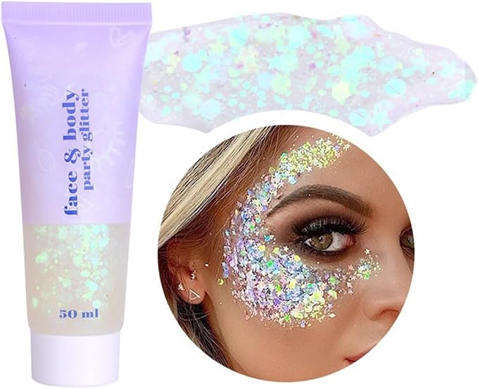 50ml Face Glitters Body Sequins Shimmer Liquid Eyeshadow