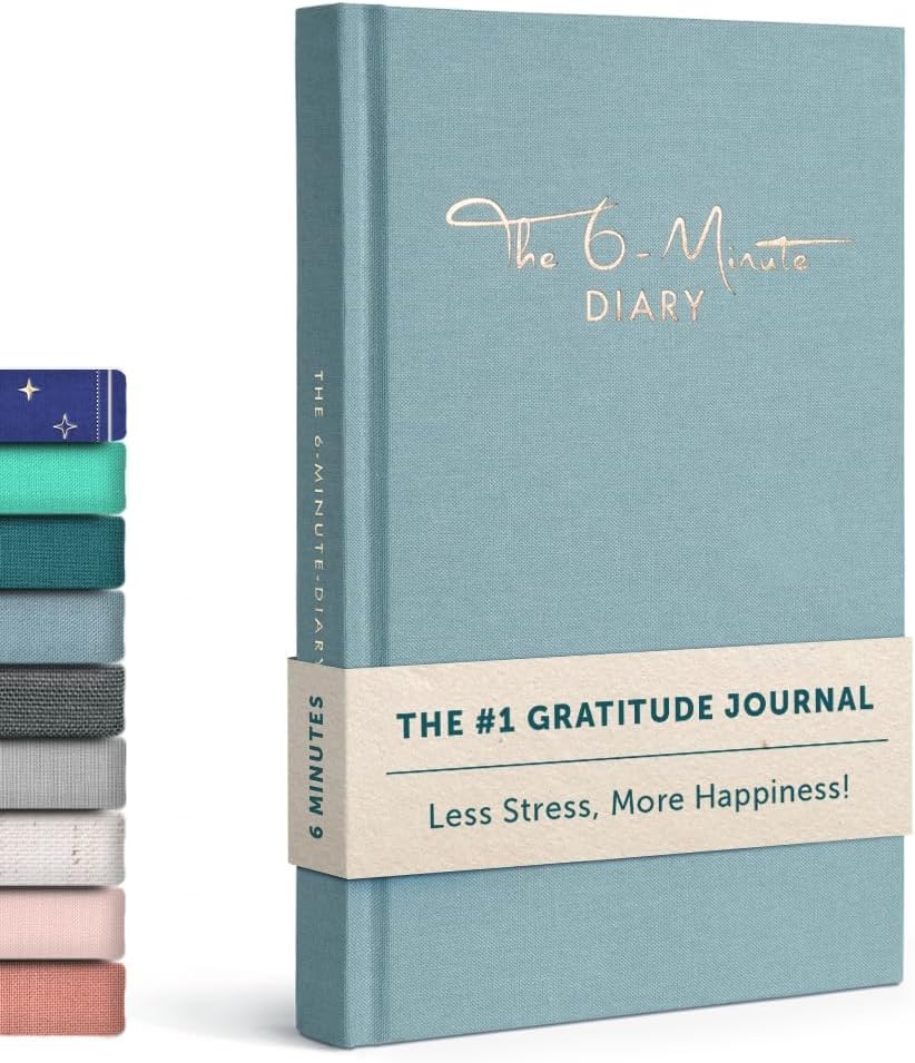 6-Minute Diary Gratitude Journal for Women & Men.jpg product photo