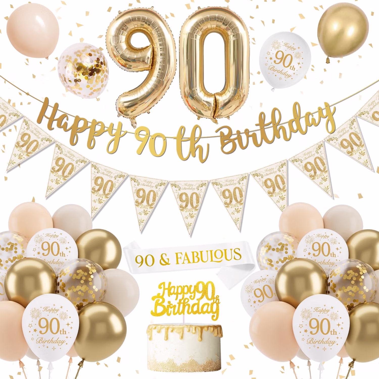 90th Birthday Decorations product photo