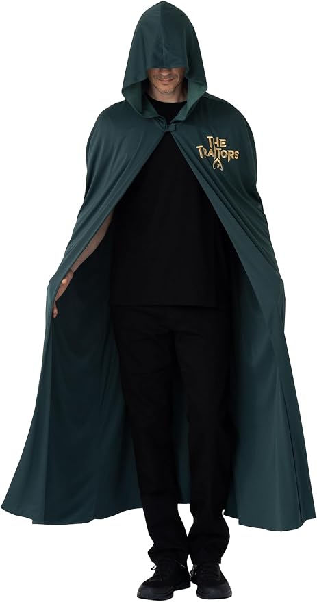 Adults Officially Licensed The Traitors Cloak with Hood
