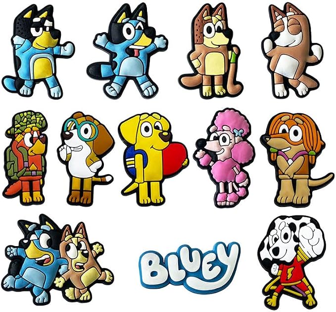 Bluey Crocs Charms Jibbitz product photo