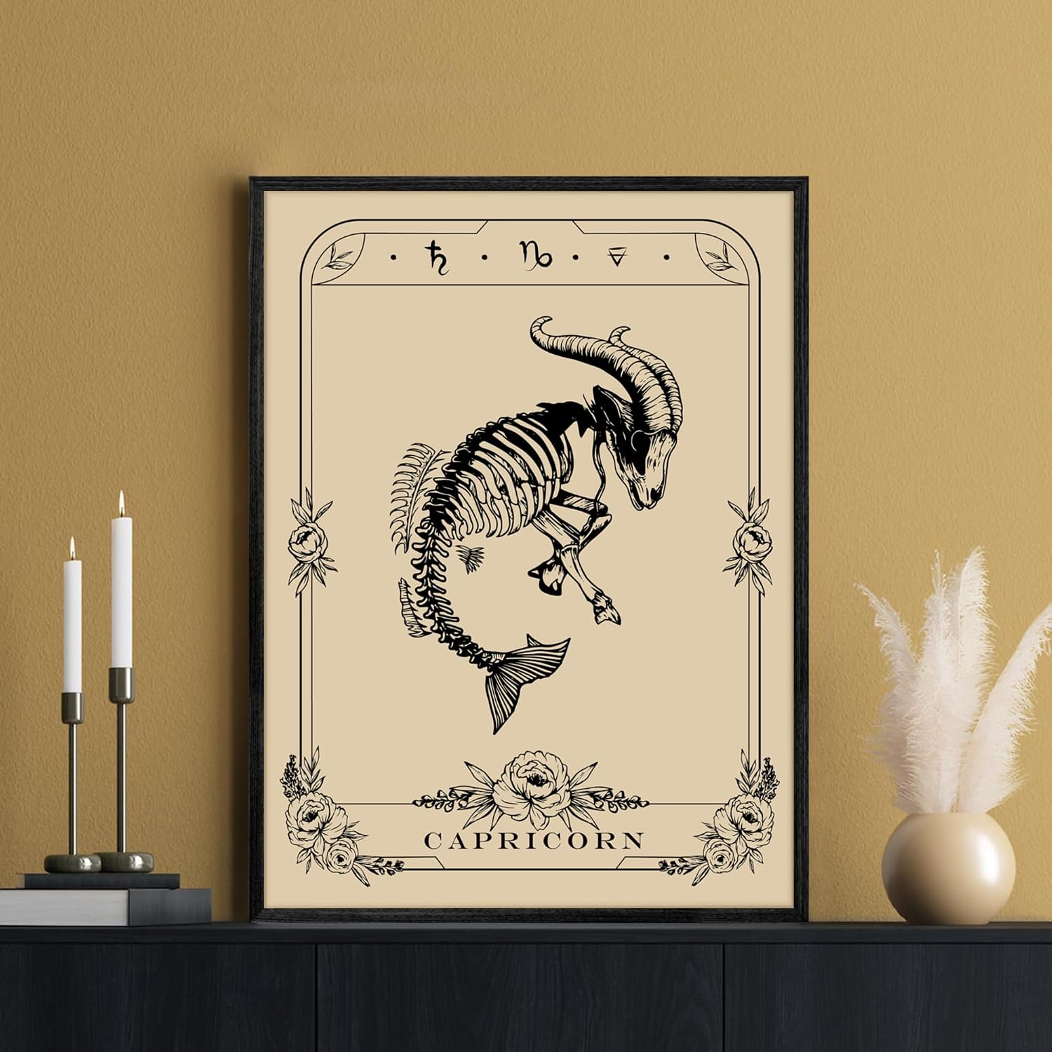 Capricorn Tarot Wall Decor