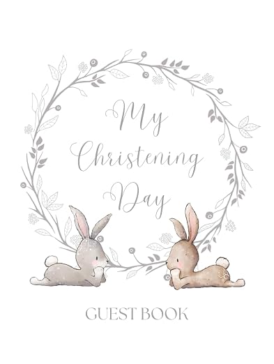 Christening Day Guest Book