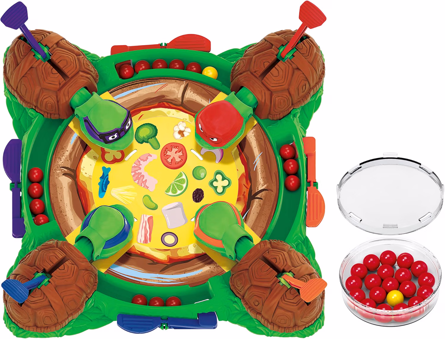 Hasbro Gaming Hungry Hungry Hippos: Teenage Mutant Ninja Turtles Edition Board Game photo