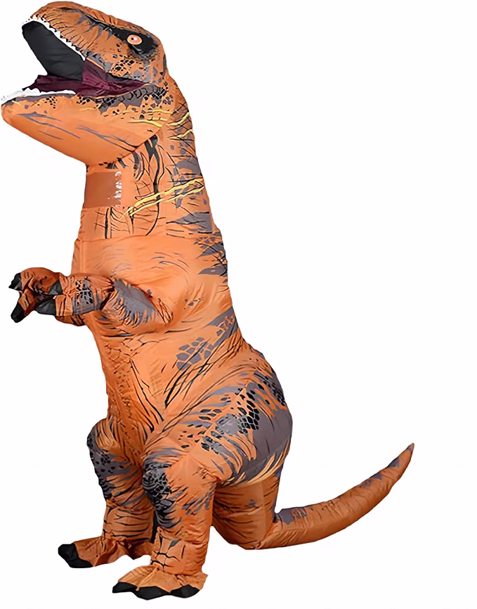 Inflatable dinosaur fancy dress product photo
