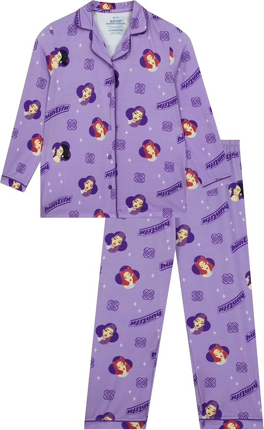 KPop Demon Hunters Girls Pyjamas, Huntrix Pjs product photo