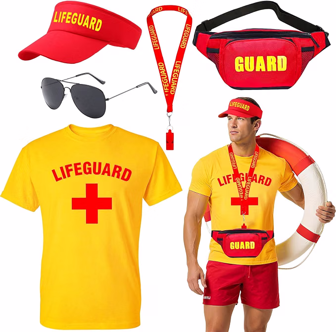 Life Guard Costume Set product photo
