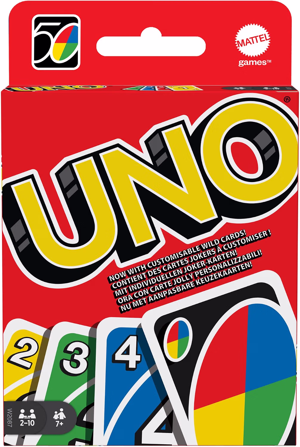 Mattel Games UNO Card Game, Ages 7+, Players 2-10 photo