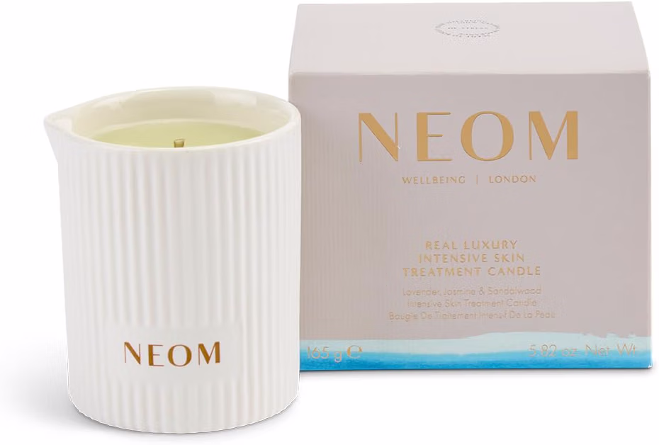 NEOM Real Luxury Massage Candle, Lavender & Sandalwood, 165g product photo