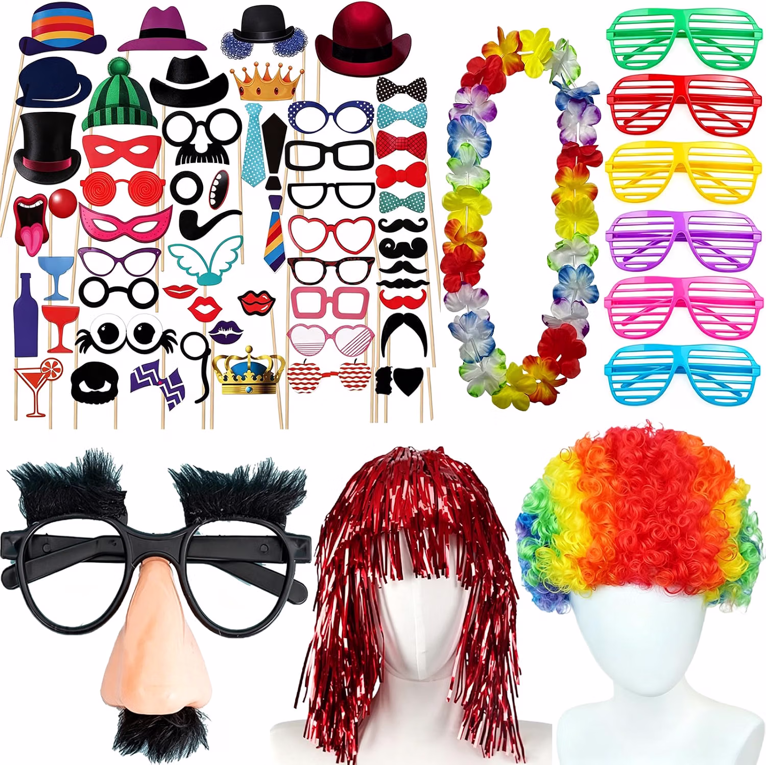 Party Props Set for Photo Booths