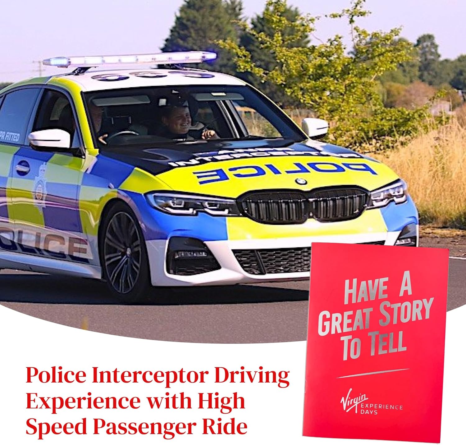 Police Interceptor Driving Experience with High Speed Passenger Ride product photo