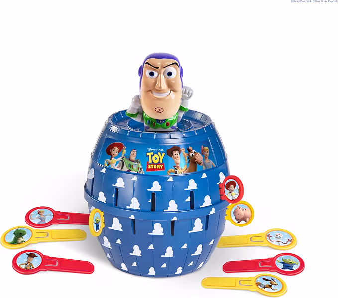 Pop Up Buzz Lightyear Game - Toy Story Toys, Family Game 4+