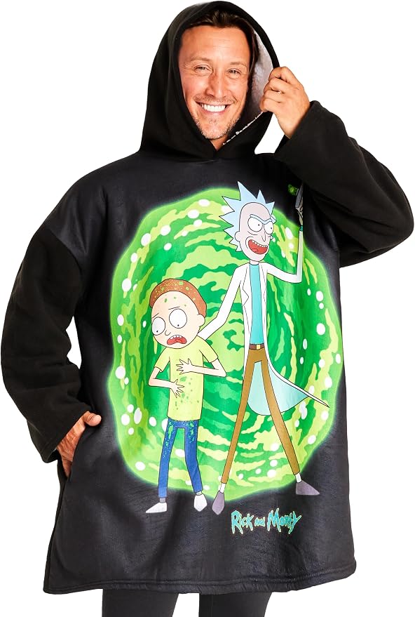 RICK AND MORTY Blanket Hoodie product photo