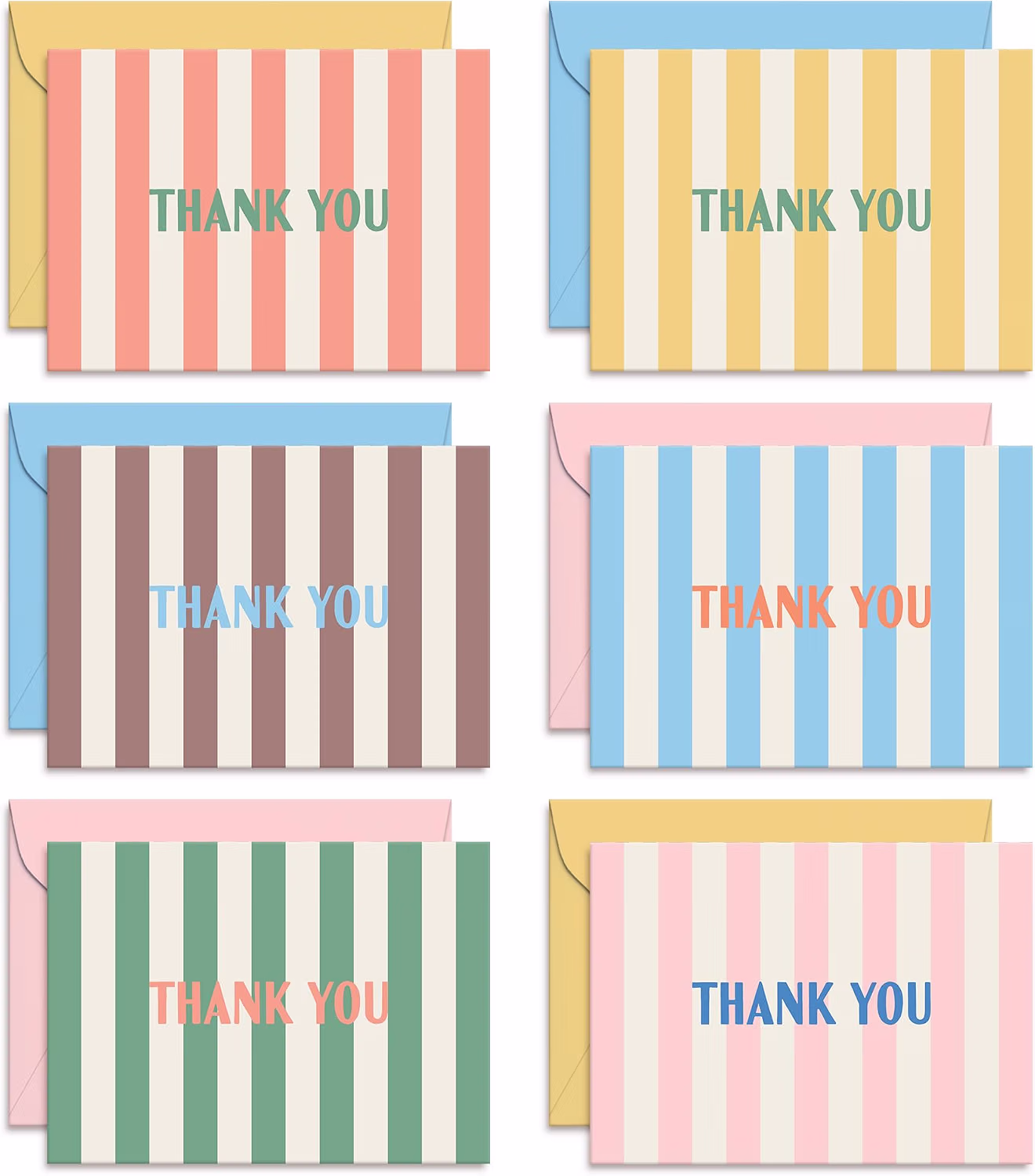 Set 24 Thank you cards product photo