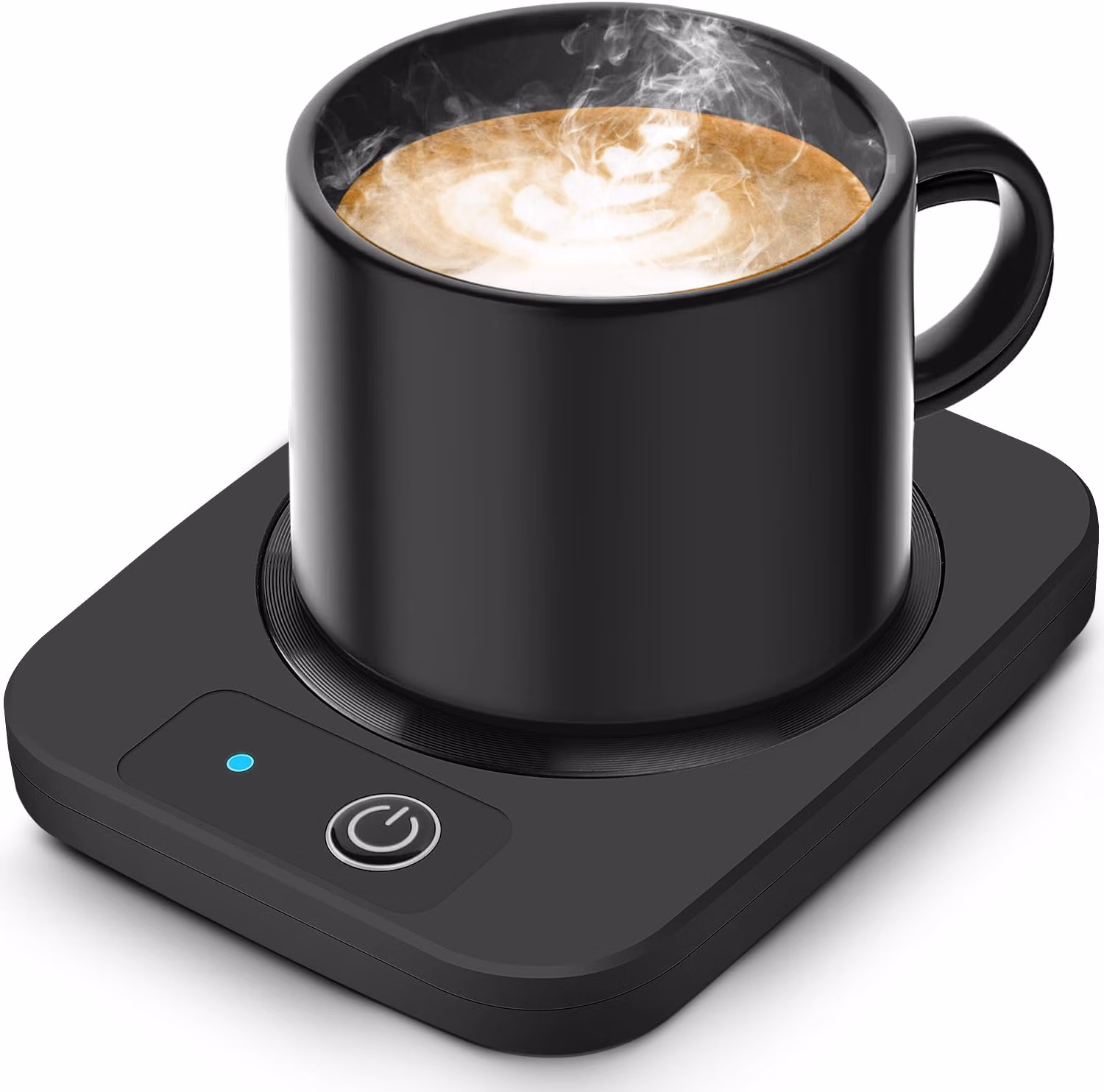 Smart Coffee Mug Warmer, Electric Cup Warmer With Aluminum Metal Panel product photo