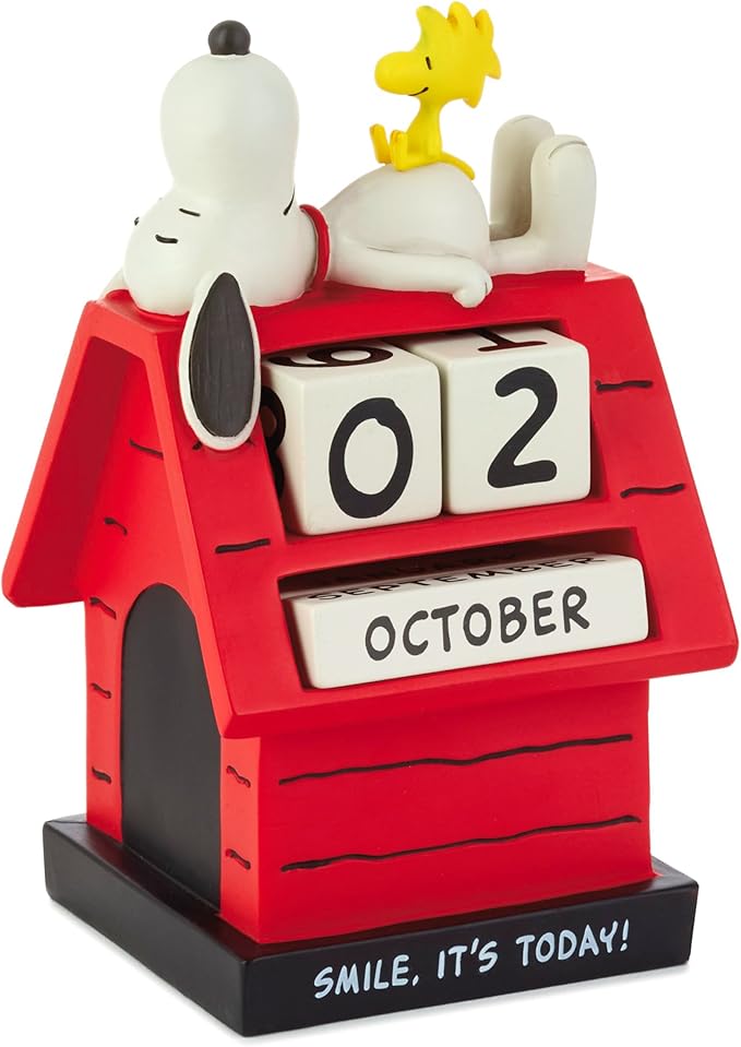 SNOOPY & WOODSTOCK Perpetual Calendar