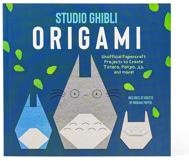 Studio Ghibli Origami: Create Totoro, Ponyo, Jiji, and more!