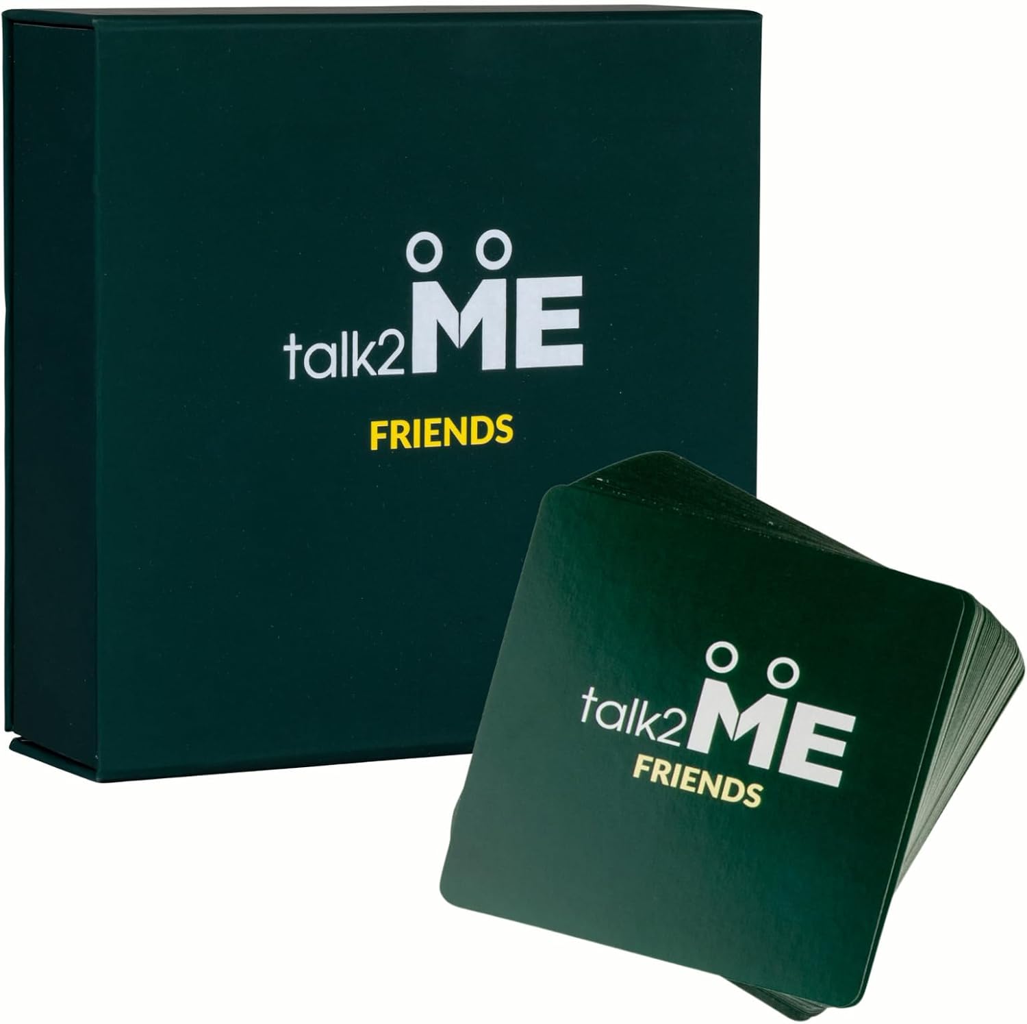TALK2ME Funny Card Games for Friends - 55 Conversation Cards for Friends’ Connections