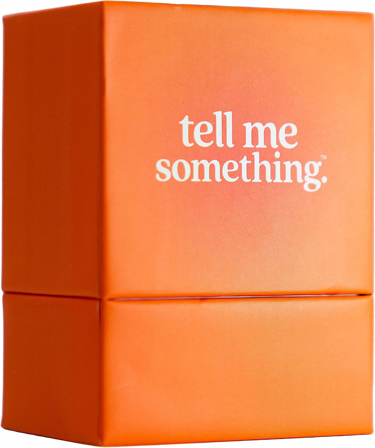 Tell Me Something - Meaningful Dating Conversation Card Game with 110 Cards