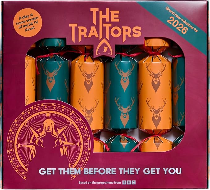 The Traitors Christmas Crackers product photo