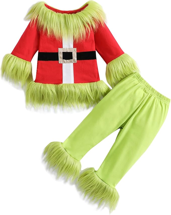 Toddlers Unofficial Grinch Outfit product photo